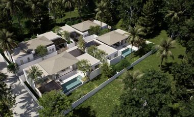 70% Done 4BR Brand New Pool Villa in Maenam, Koh Samui