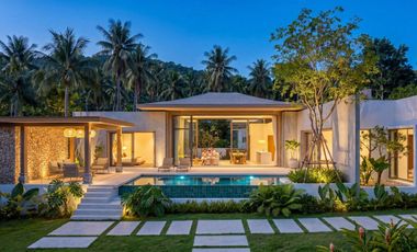 70% Done 4BR Brand New Pool Villa in Maenam, Koh Samui