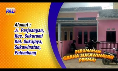RUMAH MINIMALIS DI GRAHA SUKAWINATAN PERMAI DI PUSAT KOTA PALEMBANG