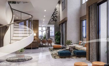 4 Bedroom Bi-level Penthouse Luxury Smart Home Unit in Bridgetowne Pasig City walking distance from OPUS Mall