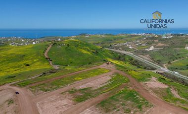 TERRENOS CON VISTA AL MAR  POPOTLA ROSARITO B.C.
