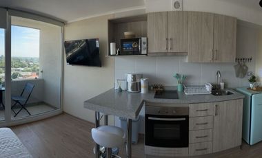 Se arrienda Departamento Estudio Amoblado en Chillán, Confort y Ubicación central a 2 cuadras de la plaza de armas de Chillán