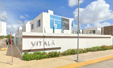 VENTA DE CASA RECIDENCIAL VITALA CP 77535 CANCUN QUINTANA ROO
