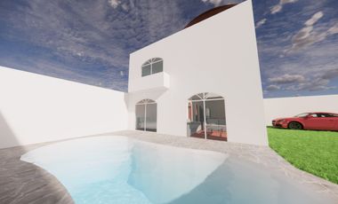 VENTA DE CASA EN RESIDENCIAL EXCLUSIVO CON ALBERCA PROPIA EN TLAYACAPAN, MOR.