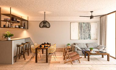 Departamento de 2 Recámaras en Natal Tulum