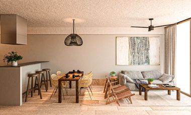 Departamento de 2 Recámaras en Natal Tulum