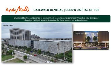 PREMIUM COMMERCIAL LOT FOR SALE - Gatewalk Central - Mandaue City, Cebu, Philippines