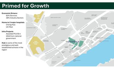 PREMIUM COMMERCIAL LOT FOR SALE - Gatewalk Central - Mandaue City, Cebu, Philippines