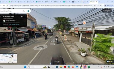 TURUN HARGA 2X!!! Ruko strategis Jl. raya Raden Saleh, ramai, padat penduduk