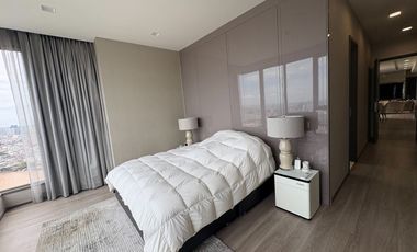 40th Floor • Prime Location • Stunning River View • Luxury Built-ins! For Sale: Rhythm Charoenkrung Pavillion Condominium ! 229.04 sq.m