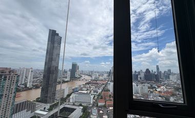 40th Floor • Prime Location • Stunning River View • Luxury Built-ins! For Sale: Rhythm Charoenkrung Pavillion Condominium ! 229.04 sq.m