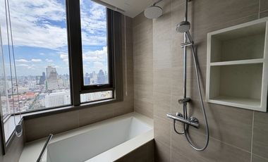 40th Floor • Prime Location • Stunning River View • Luxury Built-ins! For Sale: Rhythm Charoenkrung Pavillion Condominium ! 229.04 sq.m