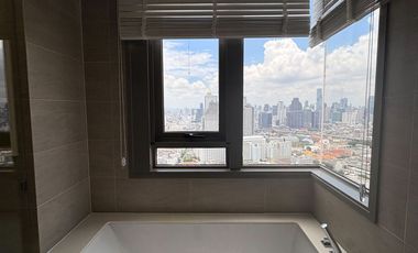 40th Floor • Prime Location • Stunning River View • Luxury Built-ins! For Sale: Rhythm Charoenkrung Pavillion Condominium ! 229.04 sq.m