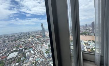 40th Floor • Prime Location • Stunning River View • Luxury Built-ins! For Sale: Rhythm Charoenkrung Pavillion Condominium ! 229.04 sq.m
