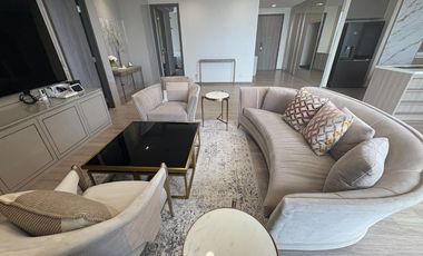 40th Floor • Prime Location • Stunning River View • Luxury Built-ins! For Sale: Rhythm Charoenkrung Pavillion Condominium ! 229.04 sq.m