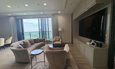 40th Floor • Prime Location • Stunning River View • Luxury Built-ins! For Sale: Rhythm Charoenkrung Pavillion Condominium ! 229.04 sq.m