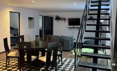 Renta de Depa con Roof Garden Privado en Insurgentes Cuiculco