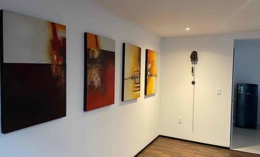 Renta de Depa con Roof Garden Privado en Insurgentes Cuiculco