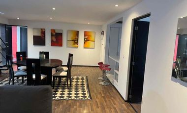 Renta de Depa con Roof Garden Privado en Insurgentes Cuiculco