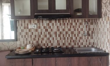 APARTEMEN GREEN PRAMUKA 2 KAMAR FULL FURNISH TOWER ORCHID MALL TAHUNAN JAKARTA PUSAT