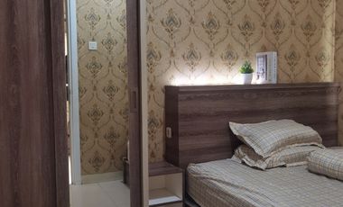 APARTEMEN GREEN PRAMUKA 2 KAMAR FULL FURNISH TOWER ORCHID MALL TAHUNAN JAKARTA PUSAT