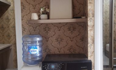 APARTEMEN GREEN PRAMUKA 2 KAMAR FULL FURNISH TOWER ORCHID MALL TAHUNAN JAKARTA PUSAT