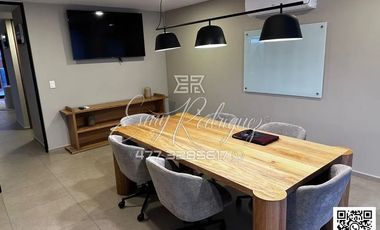 DEPARTAMENTO AMEBLADO EN RENTA, 2 REC, FRENTE A PLAZA MAYOR, ALBERCA, NUEVO, DE LUJO, AMENIDADES PREMIUM