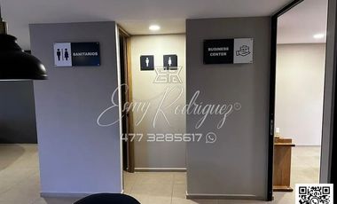 DEPARTAMENTO AMEBLADO EN RENTA, 2 REC, FRENTE A PLAZA MAYOR, ALBERCA, NUEVO, DE LUJO, AMENIDADES PREMIUM