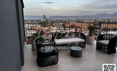 DEPARTAMENTO AMEBLADO EN RENTA, 2 REC, FRENTE A PLAZA MAYOR, ALBERCA, NUEVO, DE LUJO, AMENIDADES PREMIUM