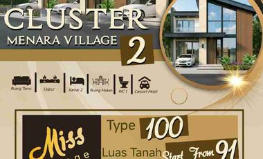 Rumah Cluster Mewah Murah