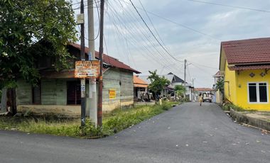 Tanah kavling Sukabangun Pinggir Jalan legalitas SHM Palembang