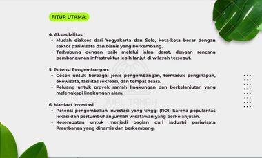 DIJUAL TANAH MURAH WISATA TEBING BREKSI!