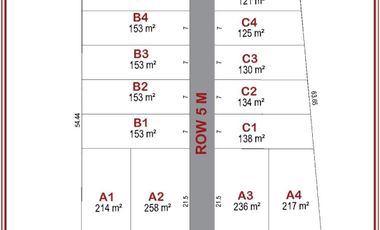 Tanah Kavling Murah Jogja Mangku Jalan Aspal kuloprogo 200m dari Jl Provinsi Kulonprogo-Borobudur