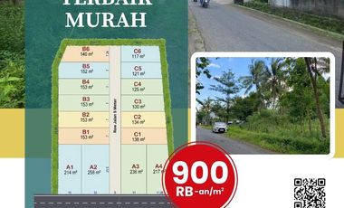 Tanah  murah  900rb-an Dekat Candi Borobudur