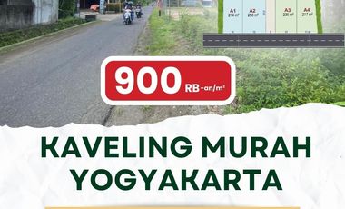 Tanah Murah 100 Jt-an Dekat Exit Tol Tempel kulonprogo 25 menit dari borobudur