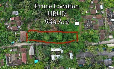 9,44 Are in prime Ubud - Yellow zone