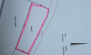 9,44 Are in prime Ubud - Yellow zone