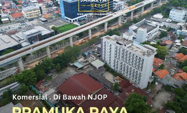 Prime Commercial Land for Sale at NJOP Price Pramuka Raya Central Jakarta