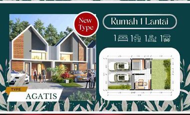 Di Jual Rumah Baru Harga Promo 299 Juta Di  Gedangan Sidoarjo .