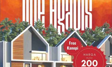 Di Jual Rumah Baru Harga Promo 299 Juta Di  Gedangan Sidoarjo .