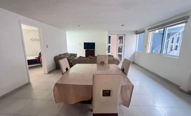 Departamento amueblado en renta en Sanctorum, a 400 m de FINSA, ideal empleados VW