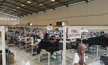 Dijual Pabrik Kawasan Industri Lokasi Juwiring,Klaten Luas 4600m2