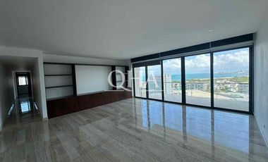 Departamento en puerto Cancún junto a la plaza venta o renta