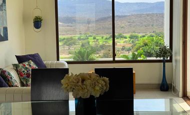 HERMOSO DEPARTAMENTO DE VENTA EN EL CLUB DE GOLF MONTECRISTI!!  VISTA AL CAMPO!!