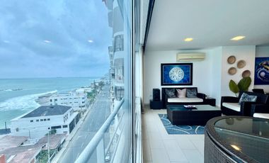 SAN LORENZO: DEPARTAMENTO FRENTE AL MAR CON PISCINA Y ROOFTOP