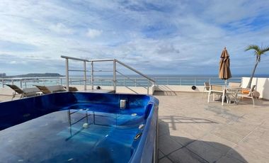 SAN LORENZO: DEPARTAMENTO FRENTE AL MAR CON PISCINA Y ROOFTOP