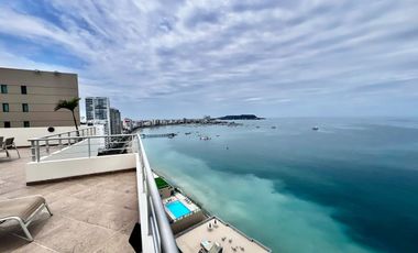 SAN LORENZO: DEPARTAMENTO FRENTE AL MAR CON PISCINA Y ROOFTOP