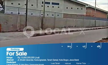 Gudang Sholeh Iskandar, Kedungbadak, Tanah Sareal, Kota Bogor, Jawa Barat