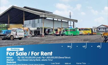 Gudang Raya Bekasi Cakung Barat, Jakarta Timur