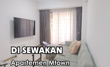 Disewakan Apartemen  Mtown Residence Full furnish  Type 3 bedroom